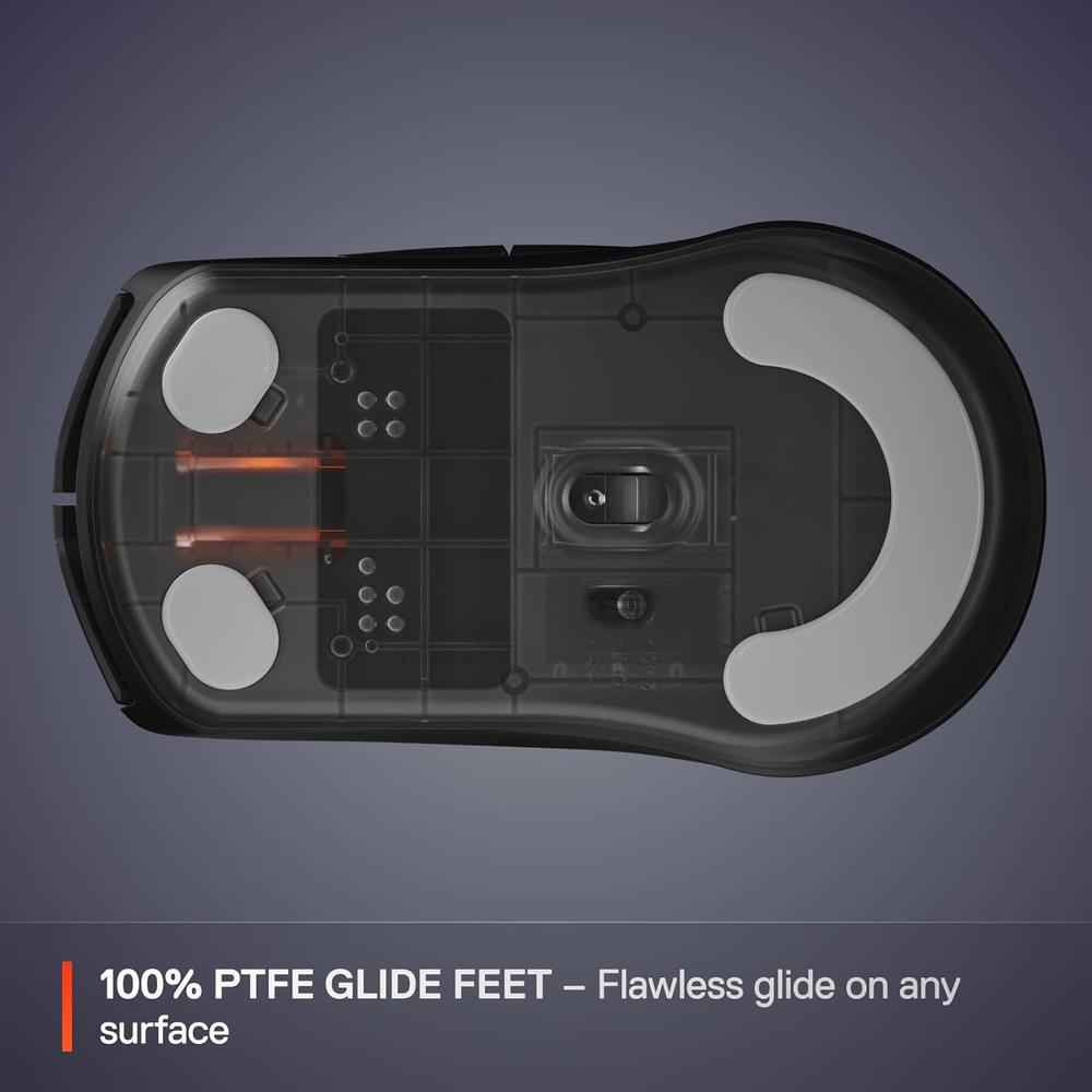 (REACONDICIONADO) MOUSE INALÁMBRICO RIVAL 3 GEN 2 STEELSERIES | NEGRO - 5