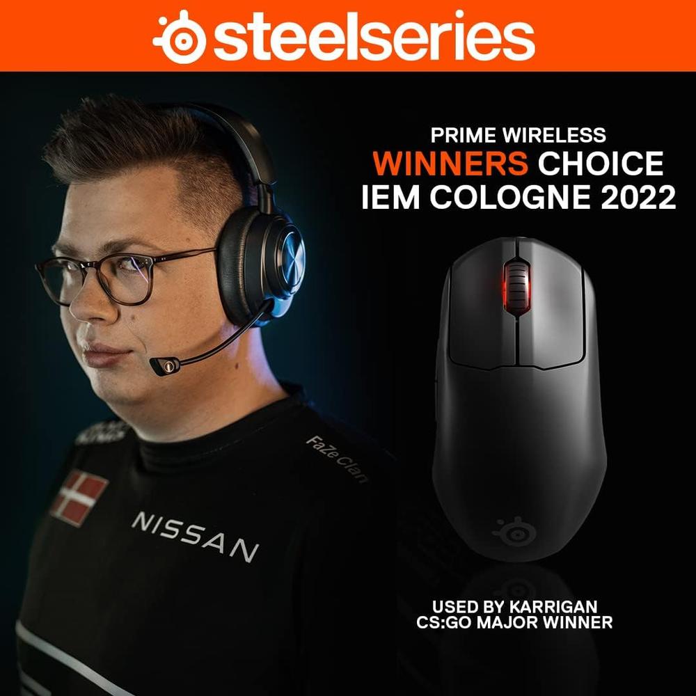 MOUSE INALÁMBRICO PRIME MINI EDITION STEELSERIES | NEGRO - 2