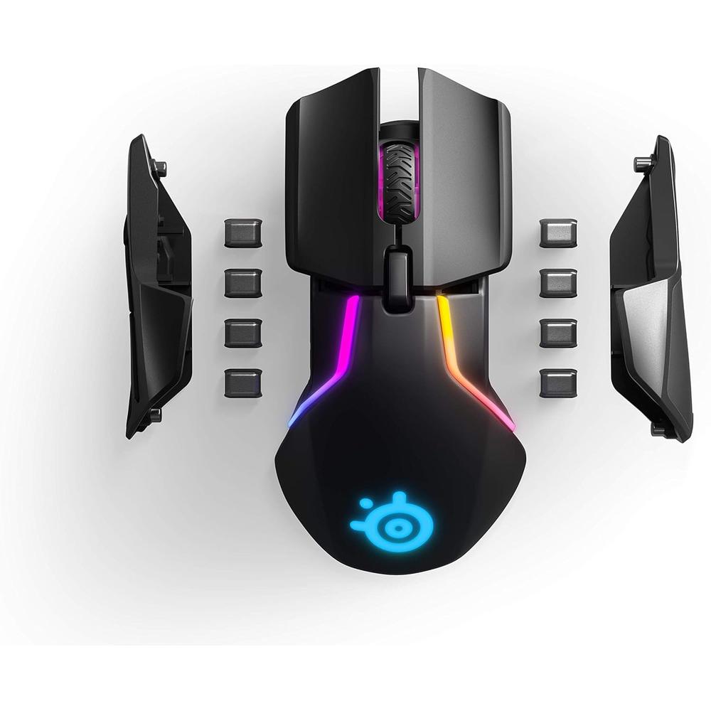 MOUSE INALÁMBRICO RIVAL 650 STEELSERIES | NEGRO - 6