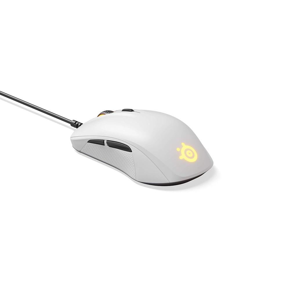 MOUSE ALÁMBRICO RIVAL 110 STEELSERIES | BLANCO - 1