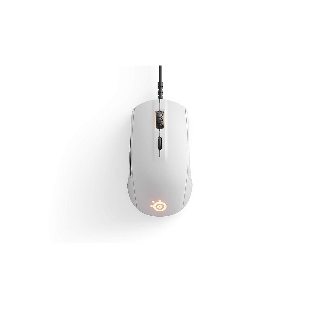 MOUSE ALÁMBRICO RIVAL 110 STEELSERIES | BLANCO - 3