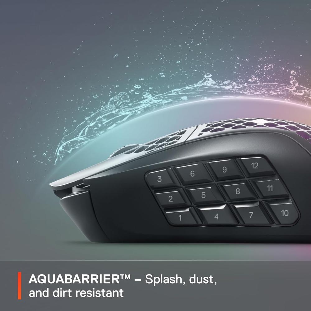 MOUSE INALÁMBRICO AEROX 9 STEELSERIES | NEGRO - 5