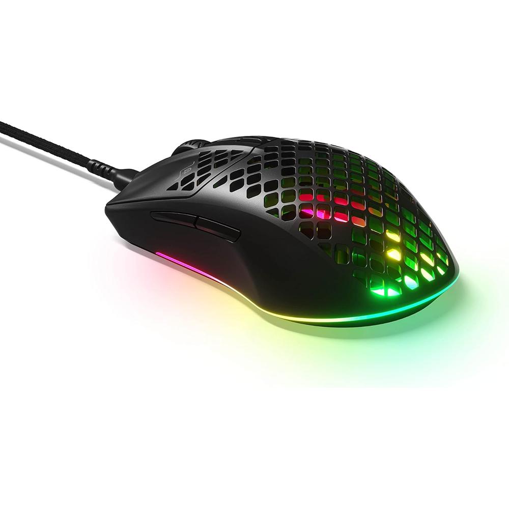 (REACONDICIONADO) MOUSE ALÁMBRICO AEROX 3 STEELSERIES | ONYX - 2