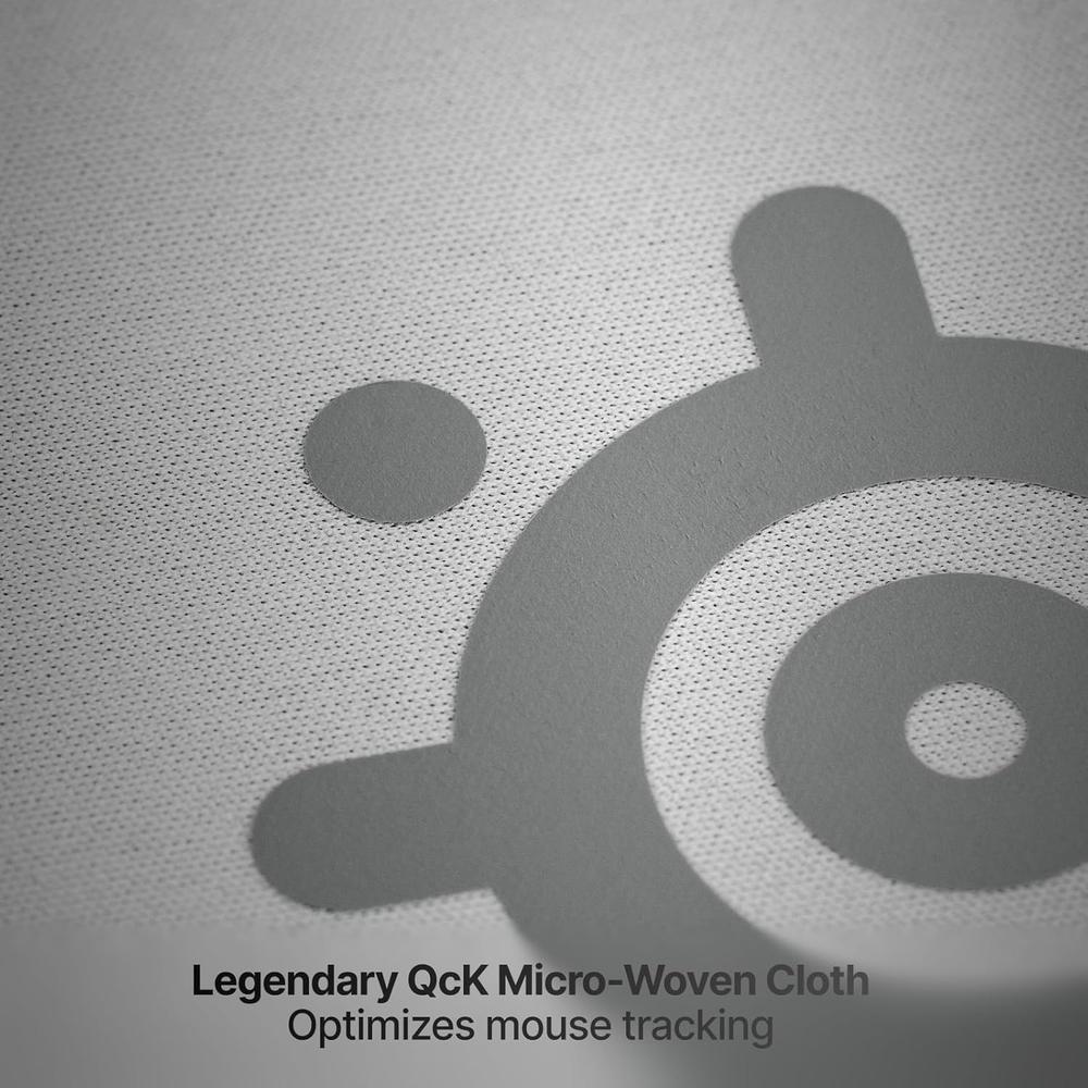 MOUSEPAD QCK LARGE HEAVY STEELSERIES | BLANCO - 3