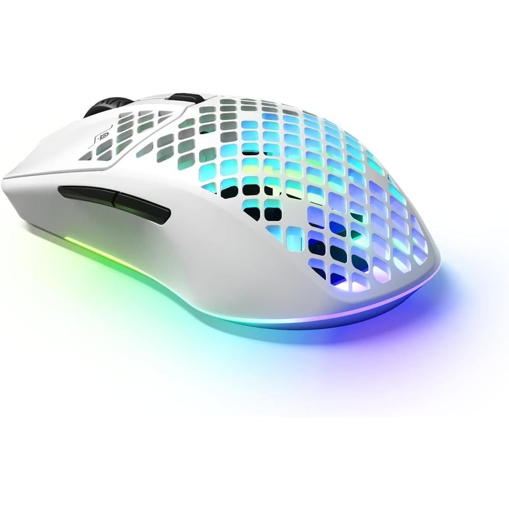 MOUSE INALÁMBRICO AEROX 3 STEELSERIES | SNOW - 1