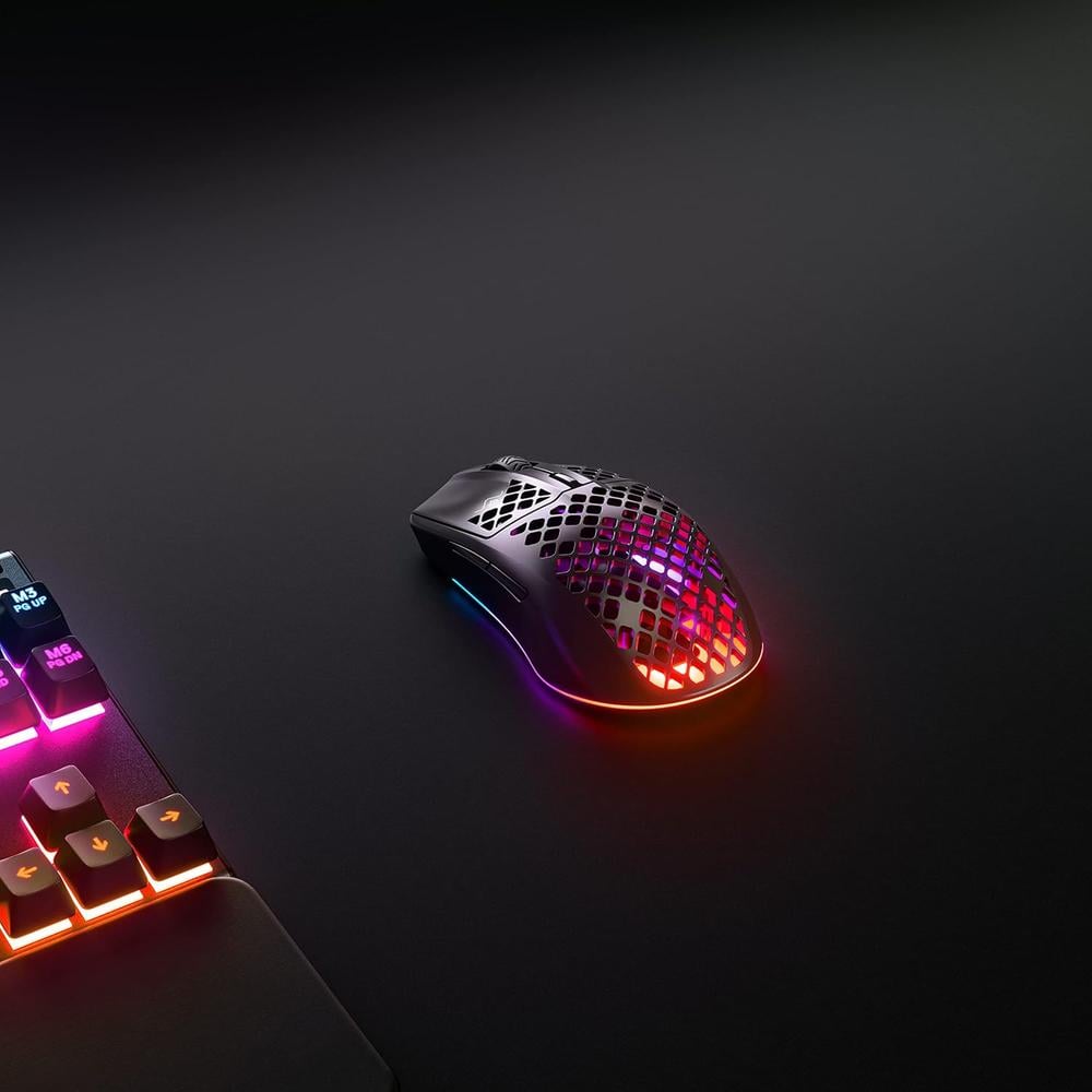 MOUSE INALÁMBRICO AEROX 3 STEELSERIES | ONYX - 2