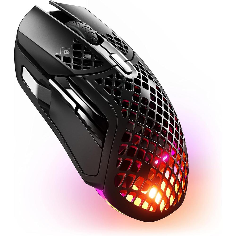 (REACONDICIONADO) MOUSE INALÁMBRICO AEROX 5 STEELSERIES | NEGRO - 1