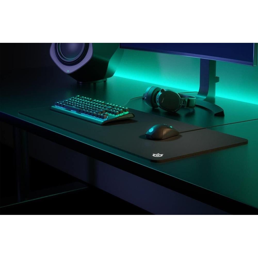 MOUSEPAD QCK XXL HEAVY STEELSERIES | NEGRO - 5