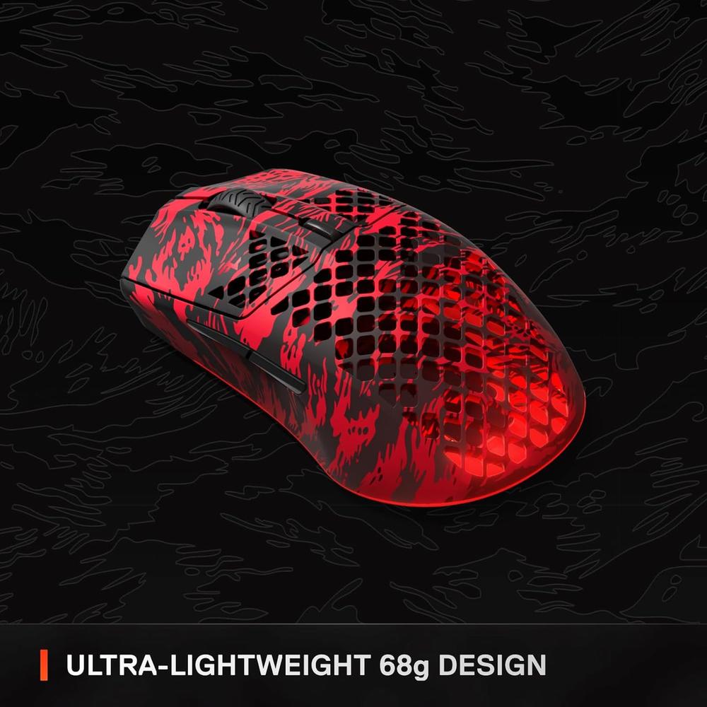 MOUSE INALÁMBRICO AEROX 3 FAZE CLAN EDITION STEELSERIES | NEGRO - 3