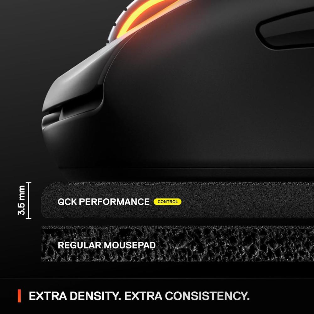 MOUSEPAD QCK XL PERFORMANCE CONTROL STEELSERIES | NEGRO - 4
