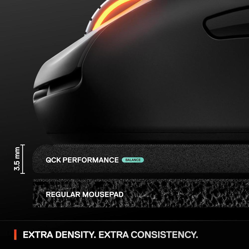 MOUSEPAD QCK XL PERFORMANCE BALANCE STEELSERIES | NEGRO - 4