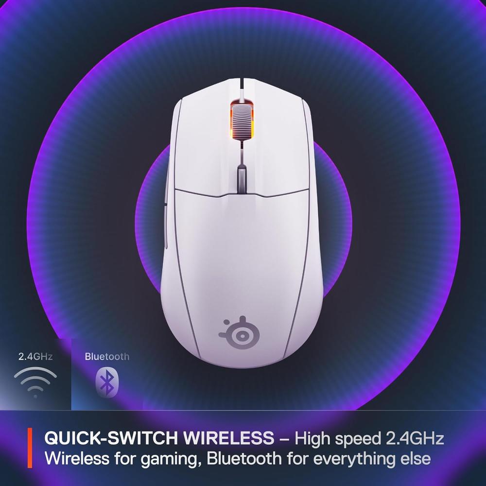 MOUSE INALÁMBRICO RIVAL 3 GEN 2 STEELSERIES | BLANCO - 3