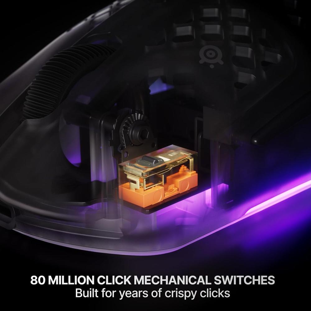 MOUSE INALÁMBRICO AEROX 3 GEN 2 STEELSERIES | MAGENTA HAZE - 6