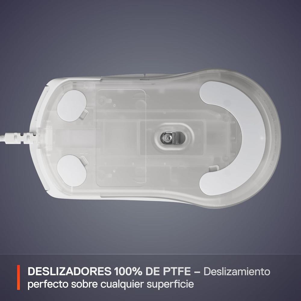 MOUSE ALÁMBRICO RIVAL 3 GEN 2 STEELSERIES | BLANCO - 6