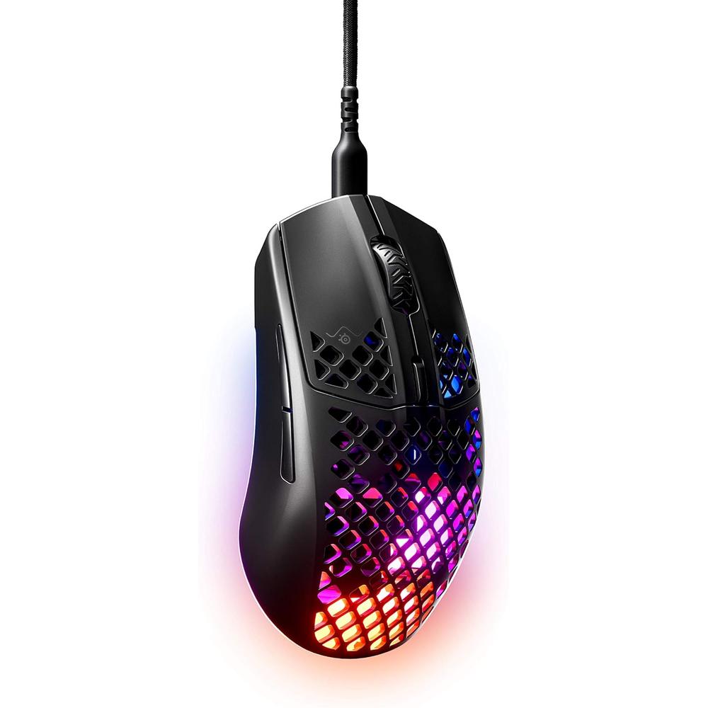 MOUSE ALÁMBRICO AEROX 3 STEELSERIES | NEGRO - 1