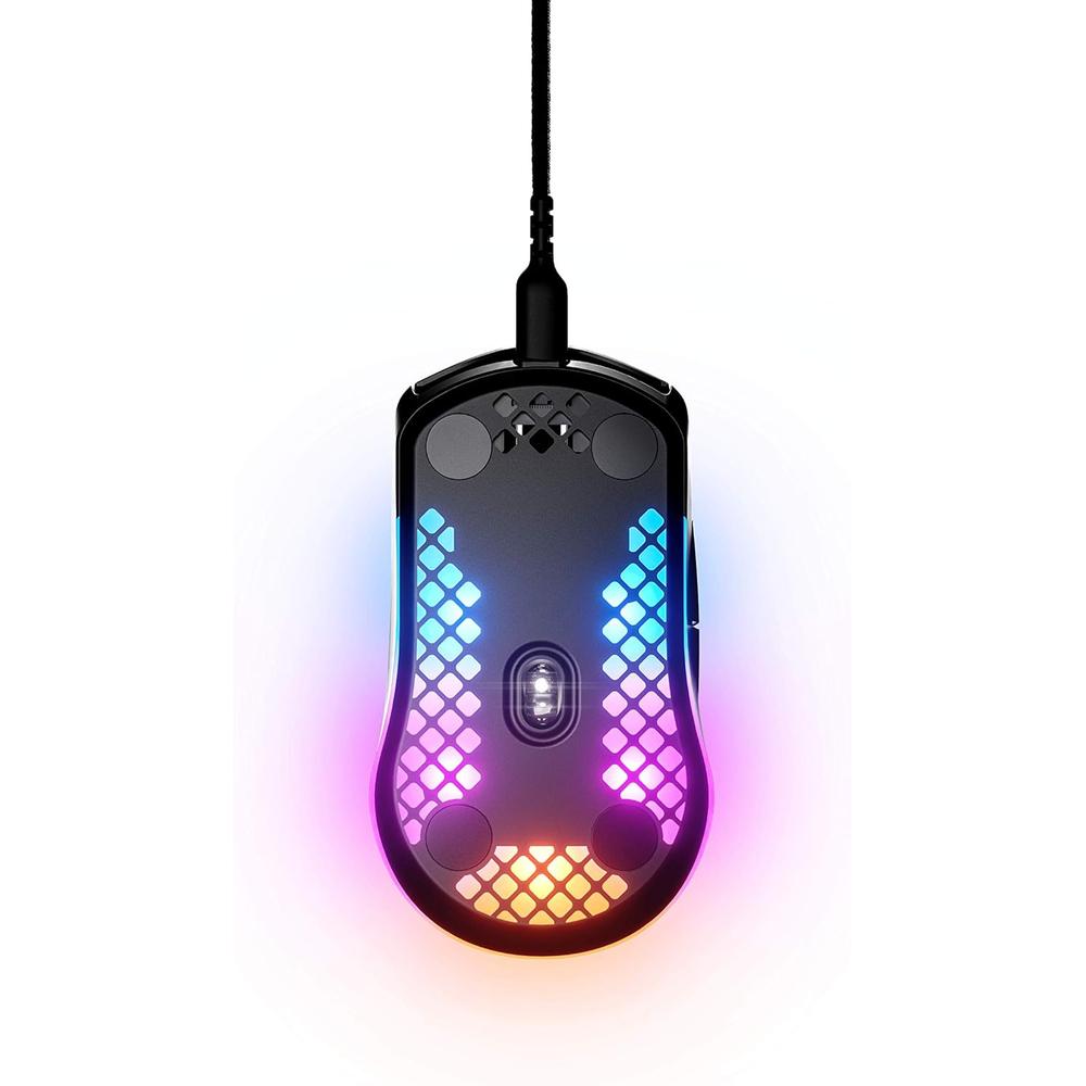 MOUSE ALÁMBRICO AEROX 3 STEELSERIES | NEGRO - 3