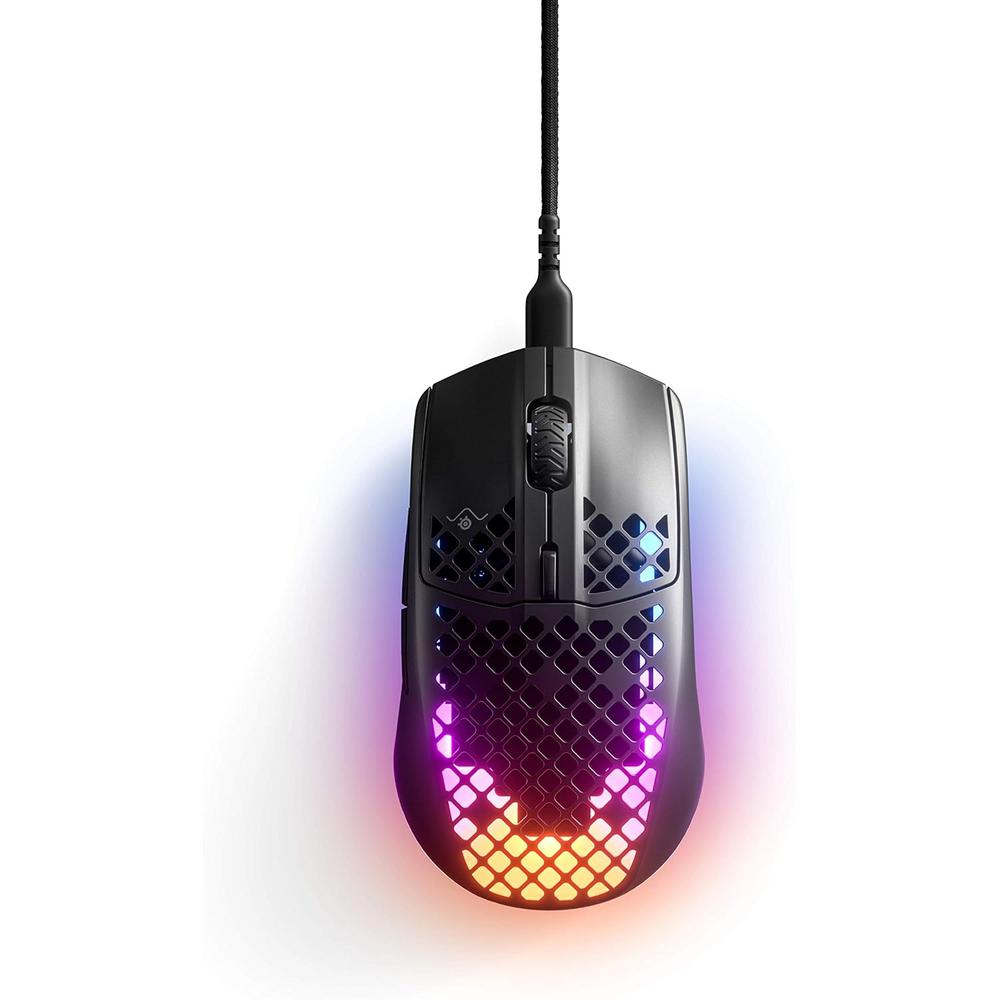 MOUSE ALÁMBRICO AEROX 3 STEELSERIES | NEGRO - 4