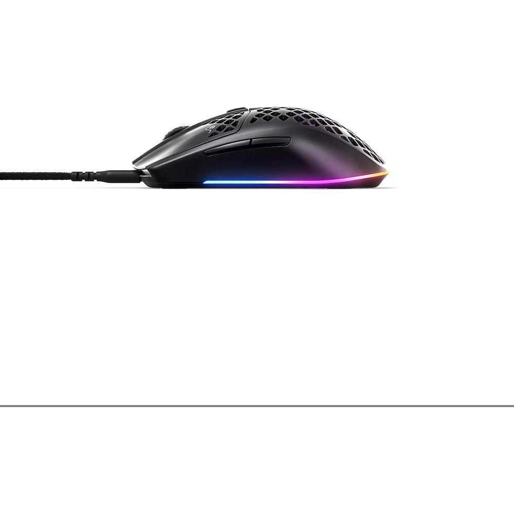 MOUSE ALÁMBRICO AEROX 3 STEELSERIES | NEGRO - 5