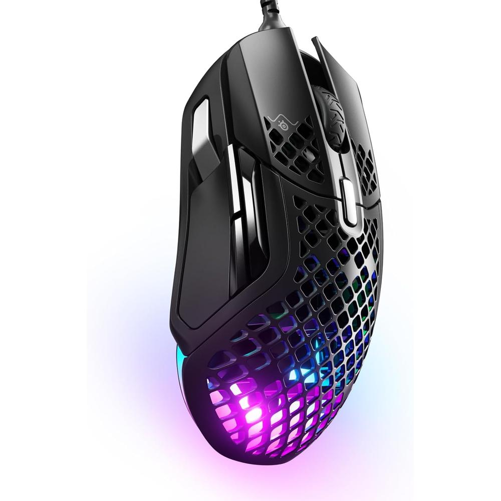 MOUSE ALÁMBRICO AEROX 5 STEELSERIES | NEGRO - 1