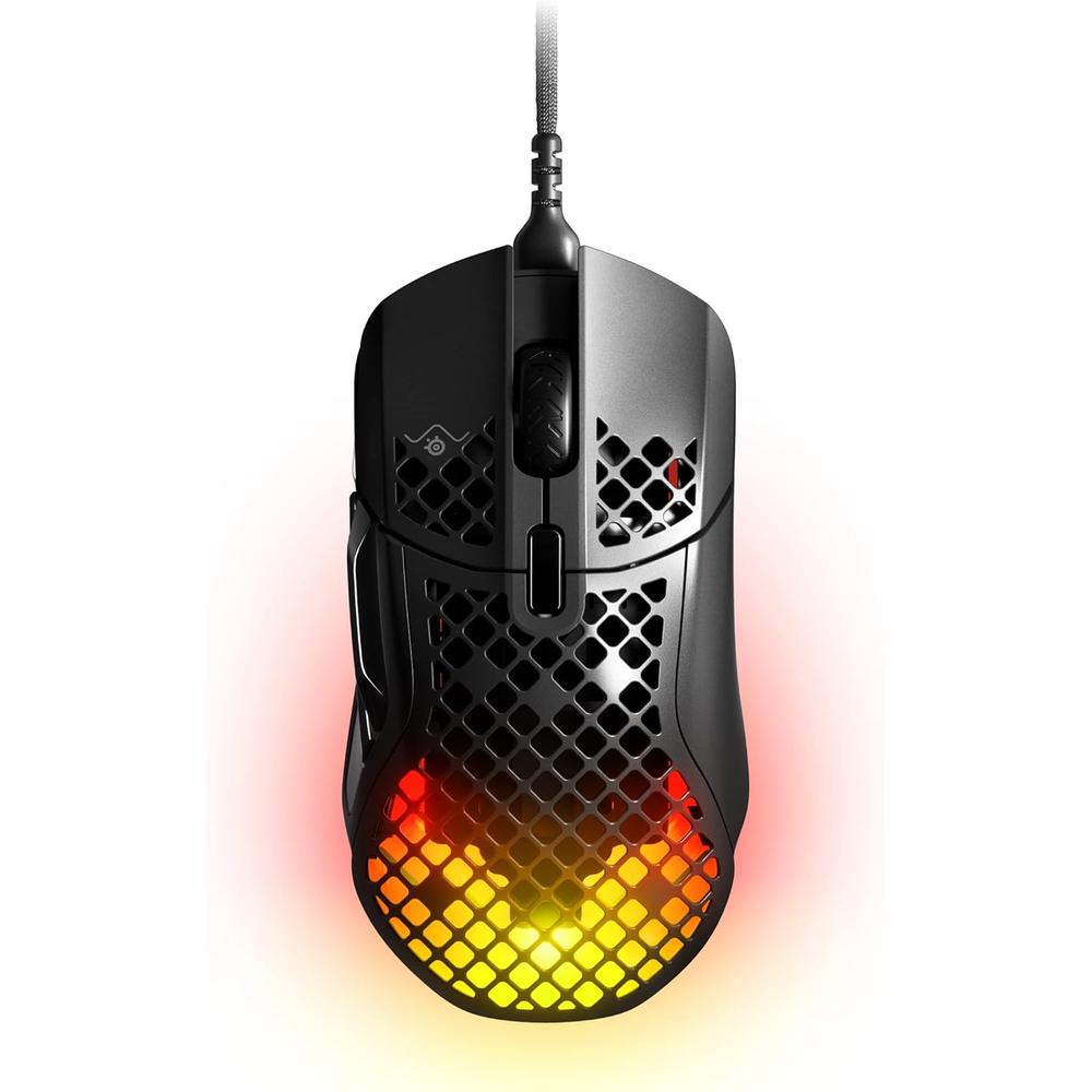 MOUSE ALÁMBRICO AEROX 5 STEELSERIES | NEGRO - 2