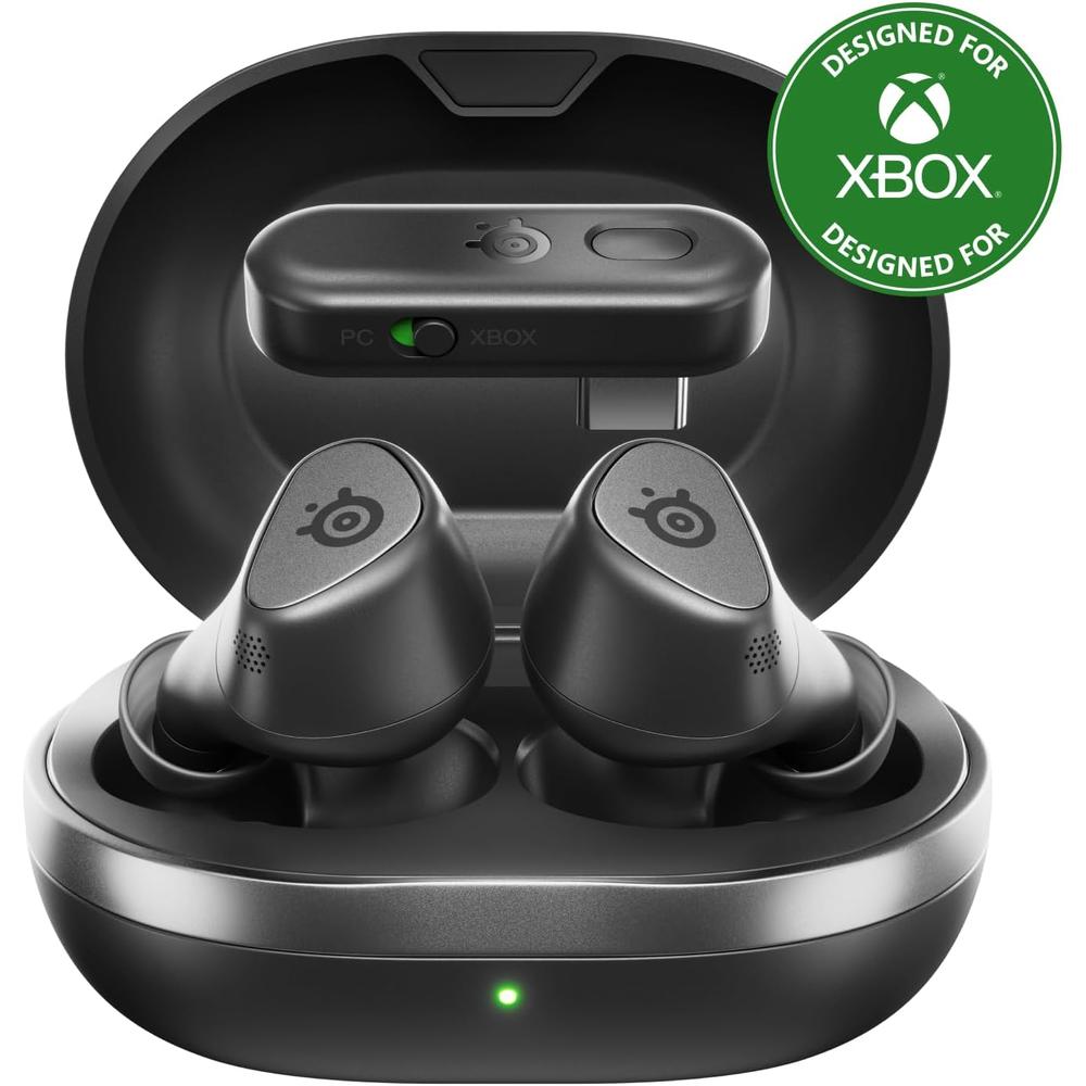 (REACONDICIONADO) AUDÍFONOS BLUETOOTH ARCTIS GAMEBUDS XBOX/PC STEELSERIES | NEGRO - 1
