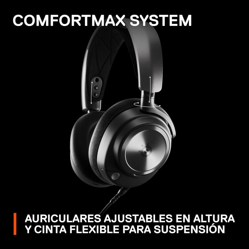 AUDÍFONOS ALÁMBRICOS ARCTIS NOVA PRO XBOX STEELSERIES | NEGRO - 3
