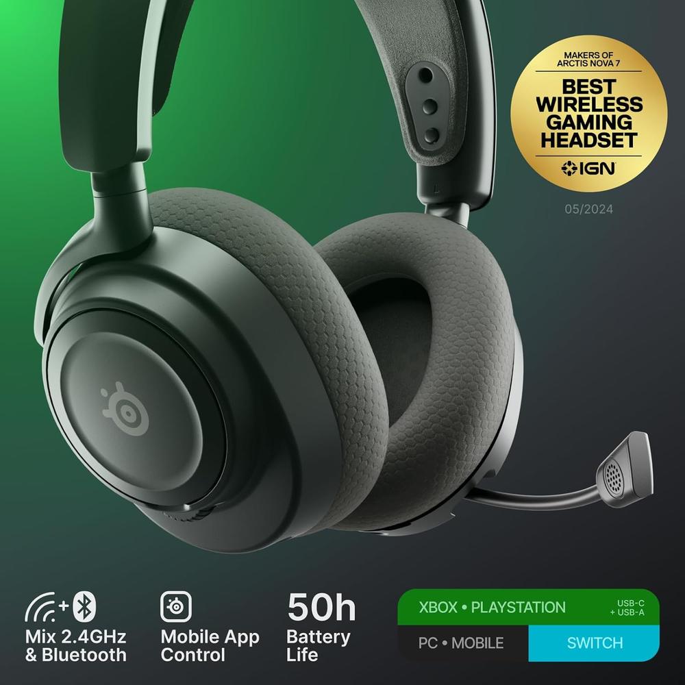 (REACONDICIONADO) AUDÍFONOS INALÁMBRICOS ARCTIS NOVA 7X GEN 2 STEELSERIES - 2
