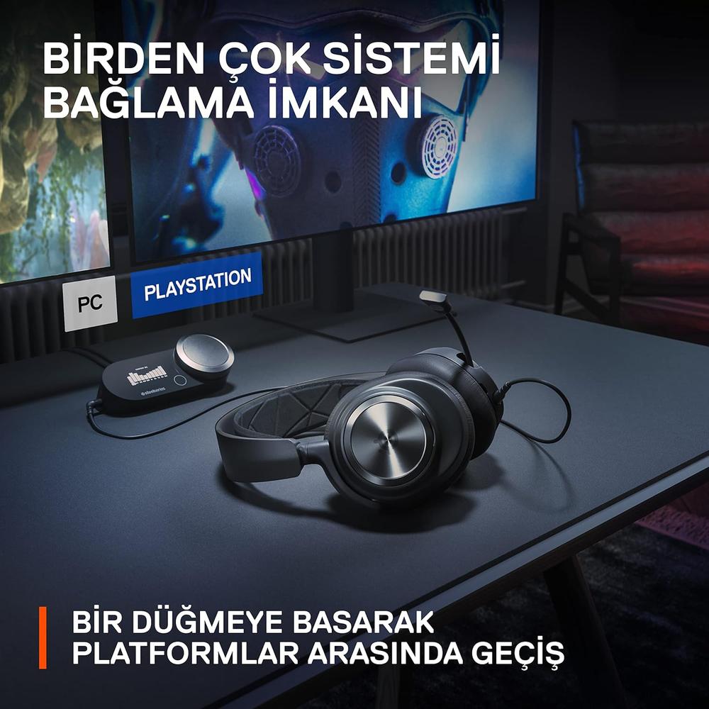 AUDÍFONOS ALÁMBRICOS ARCTIS NOVA PRO PC/PS5 STEELSERIES | NEGRO - 6