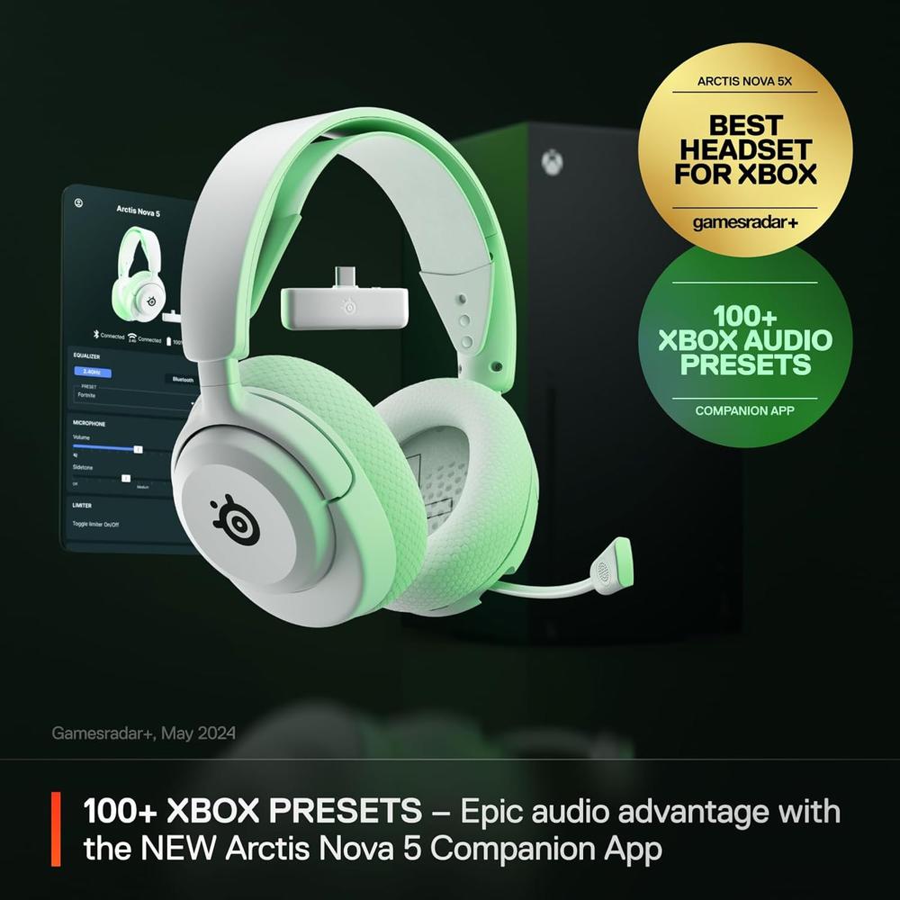 AUDÍFONOS INALÁMBRICOS ARCTIS NOVA 5X XBOX STEELSERIES - 2
