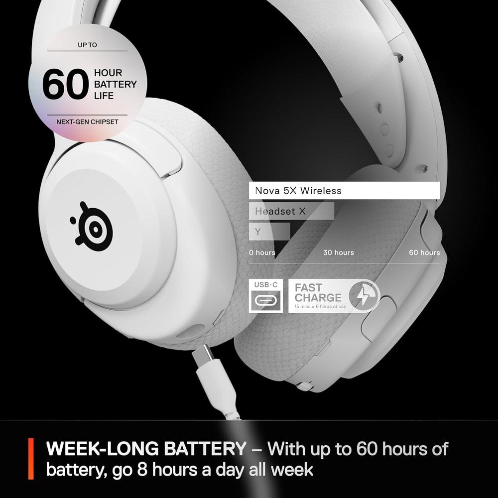 AUDÍFONOS INALÁMBRICOS ARCTIS NOVA 5X XBOX STEELSERIES - 5