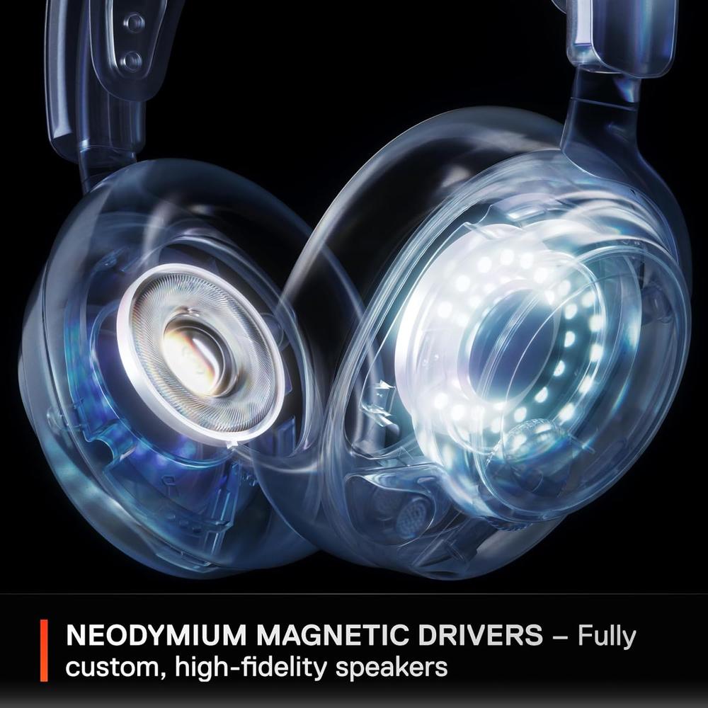 AUDÍFONOS INALÁMBRICOS ARCTIS NOVA 7P STEELSERIES | BLANCO - 5