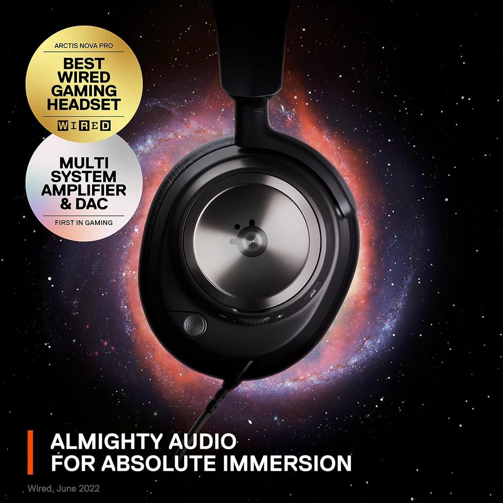 (REACONDICIONADO) AUDÍFONOS ALÁMBRICOS ARCTIS NOVA PRO STEELSERIES | NEGRO - 2