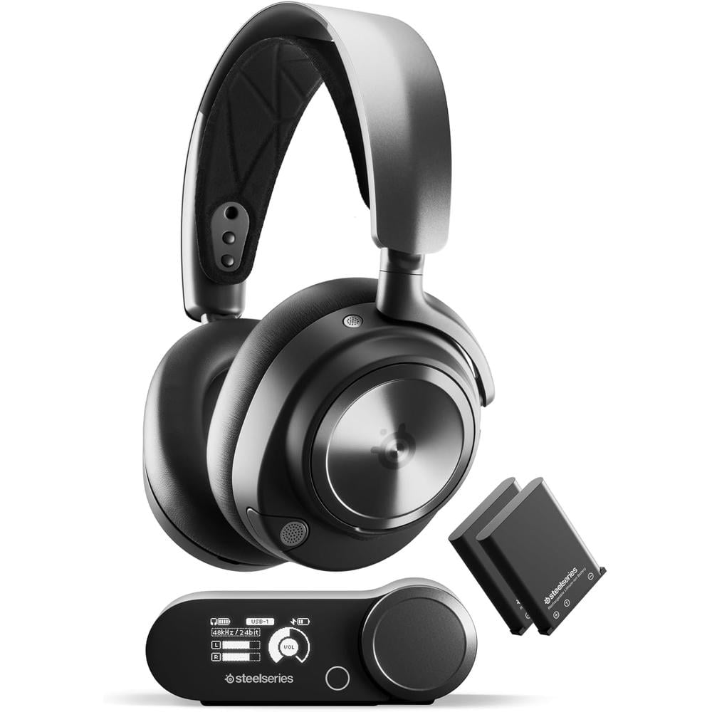 (REACONDICIONADO) AUDÍFONOS ARCTIS NOVA PRO WIRELESS MICRÓFONO CLEARCAST GEN 2 | NEGRO - 1
