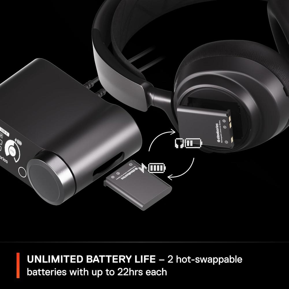 (REACONDICIONADO) AUDÍFONOS ARCTIS NOVA PRO WIRELESS MICRÓFONO CLEARCAST GEN 2 | NEGRO - 6