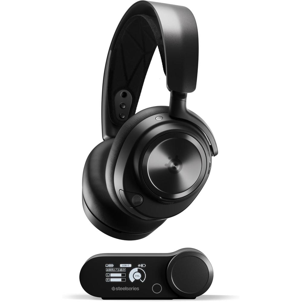 AUDÍFONOS INALÁMBRICOS ARCTIS NOVA PRO WIRELESS STEELSERIES | NEGRO - 1