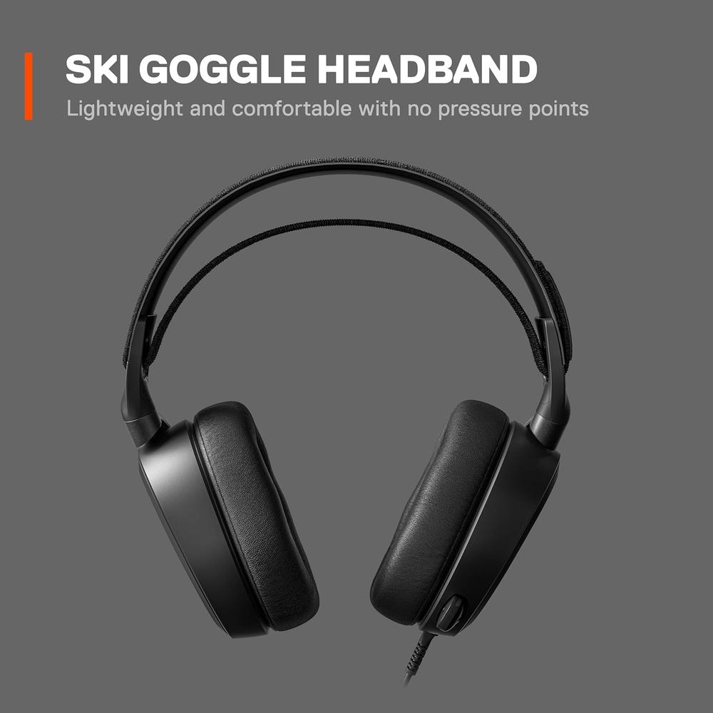 (REACONDICIONADO) AUDÍFONOS ALÁMBRICOS ARCTIS PRIME STEELSERIES | NEGRO - 2