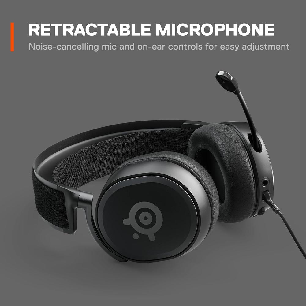 (REACONDICIONADO) AUDÍFONOS ALÁMBRICOS ARCTIS PRIME STEELSERIES | NEGRO - 3