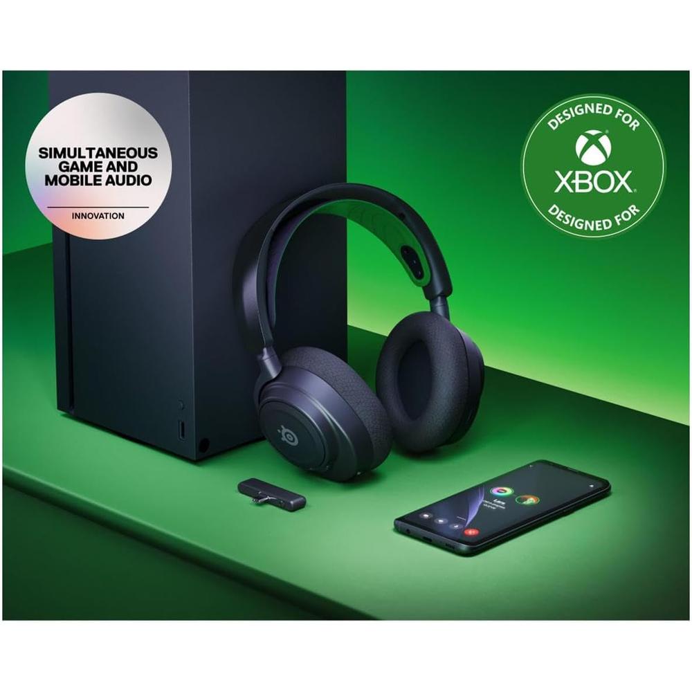 (REACONDICIONADO) AUDÍFONOS INALÁMBRICOS ARCTIS NOVA 7X STEELSERIES | NEGRO - 5