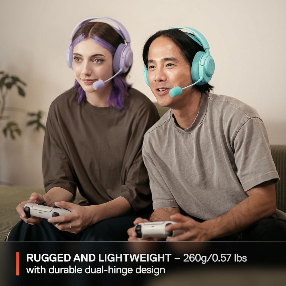 (REACONDICIONADO) AUDÍFONOS INALÁMBRICOS ARCTIS NOVA 3P STEELSERIES | LAVANDA - 5