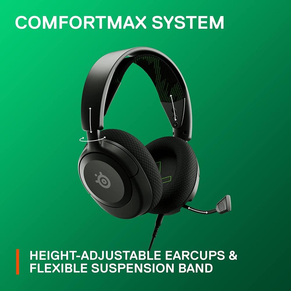 AUDÍFONOS ALÁMBRICOS ARCTIS NOVA 1X STEELSERIES | NEGRO - 6