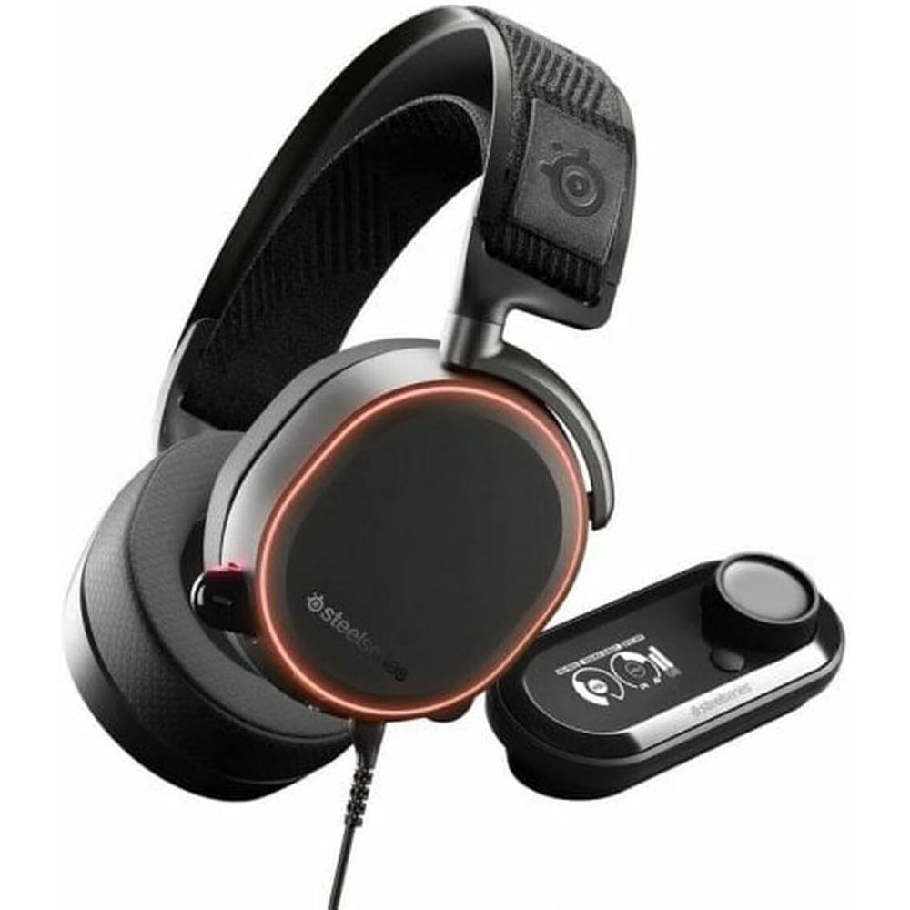 AUDÍFONOS ALÁMBRICOS ARCTIS PRO + GAMEDAC STEELSERIES | NEGRO - 1