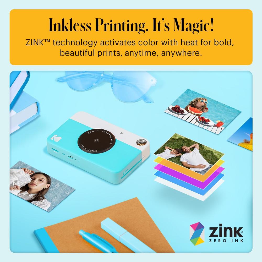 KODAK PRINTOMATIC CÁMARA DIGITAL INSTANTÁNEA ZINK 5 MP - 4