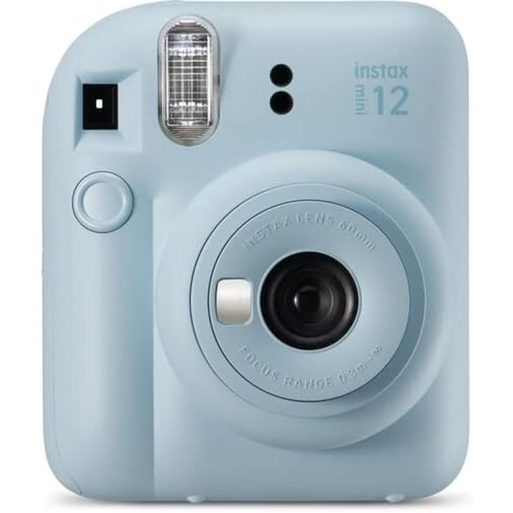 CÁMARA FUJIFILM INSTANTÁNEA INSTAX MINI 12 C/40 HOJAS ESTUCHE Y ACC. SET 4 PZS | AZUL PASTEL - 3