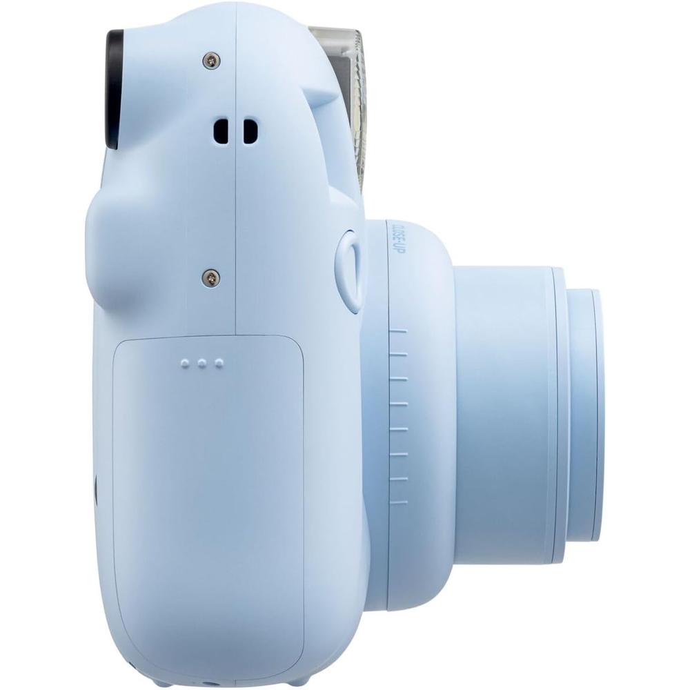CÁMARA FUJIFILM INSTANTÁNEA INSTAX MINI 12 C/40 HOJAS ESTUCHE Y ACC. SET 4 PZS | AZUL PASTEL - 6