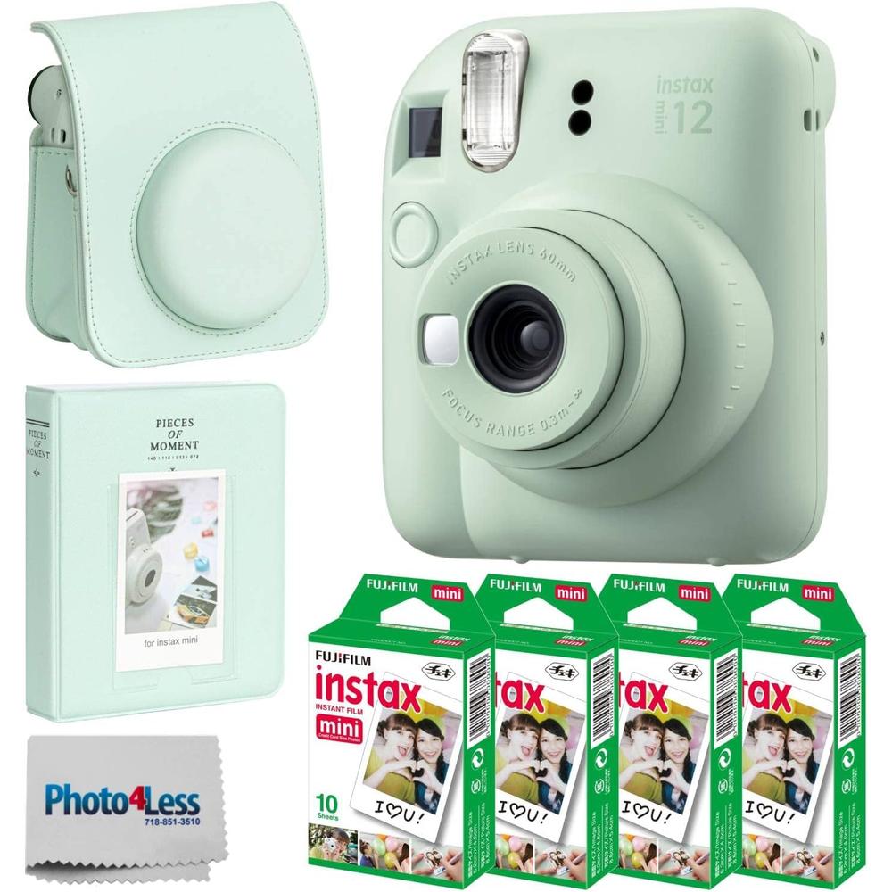 CÁMARA FUJIFILM INSTANTÁNEA INSTAX MINI 12 C/40 HOJAS Y PAQ. REGALO - 1