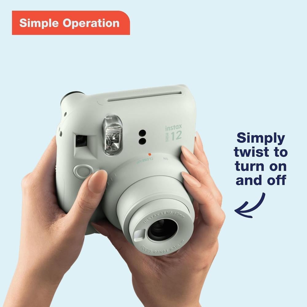 CÁMARA FUJIFILM INSTANTÁNEA INSTAX MINI 12 C/3 TWIN PACKS - 2
