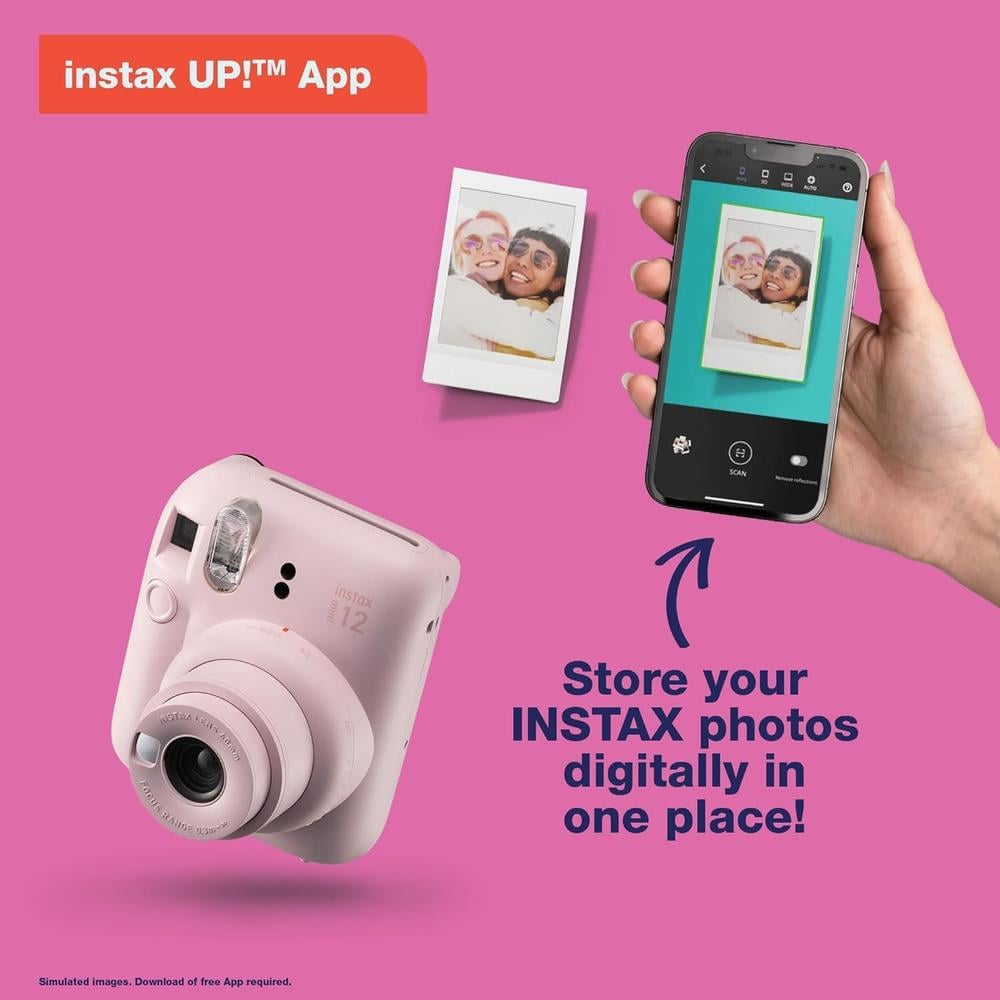 CÁMARA FUJIFILM INSTANTÁNEA INSTAX MINI 12 C/3 TWIN PACKS - 3