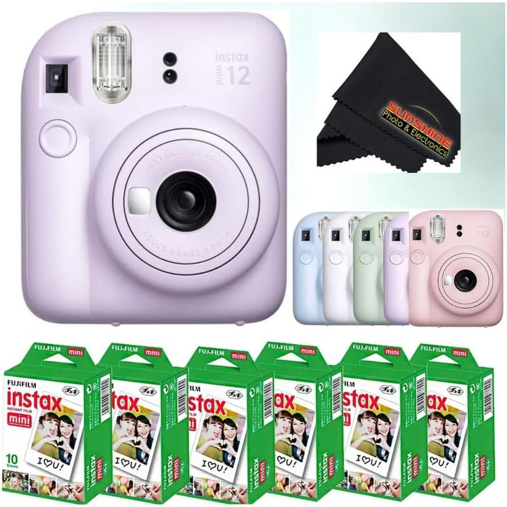 CÁMARA FUJIFILM INSTANTÁNEA INSTAX MINI 12 C/3 TWIN PACKS - 1