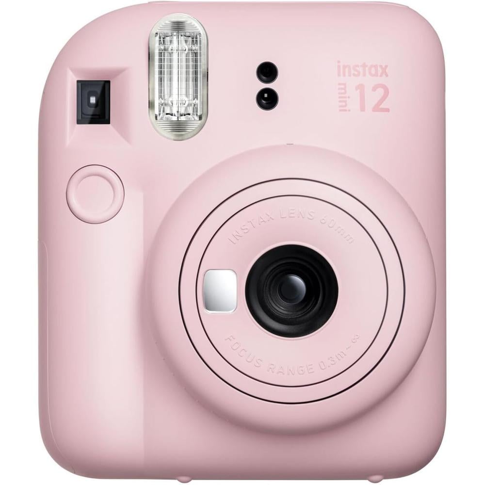 CÁMARA FUJIFILM INSTANTÁNEA INSTAX MINI 12 C/80 HOJAS ESTUCHE Y ACC. SET 4 PZS | ROSA BLOSSOM - 3
