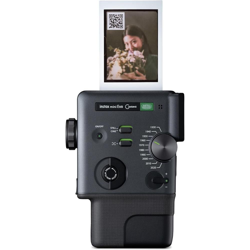 CÁMARA FUJIFILM HÍBRIDA INSTAX MINI EVO CINEMA | NEGRO - 1